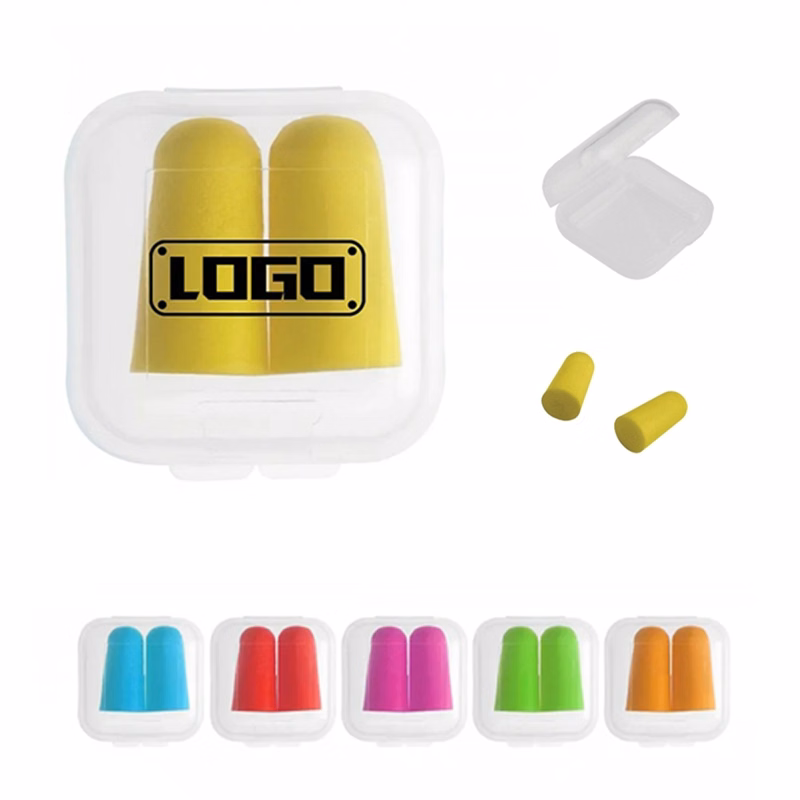 Earplugs In Square Case