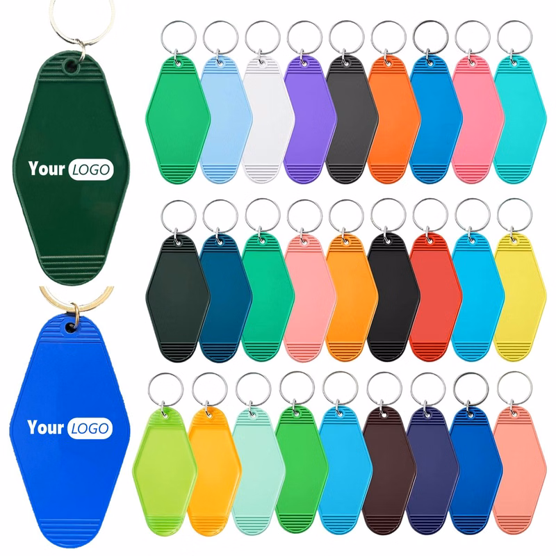 Retro Motel Key Tag