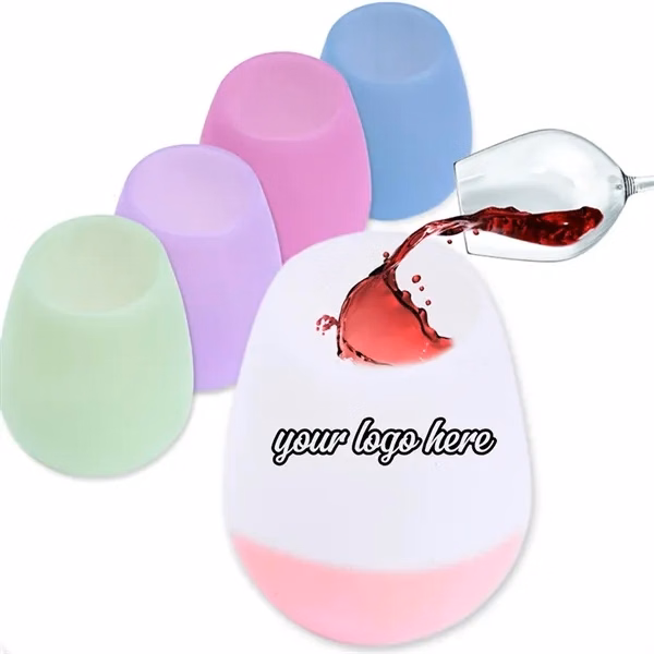 Silicone Wine Glass for Commutes, Fitness and Travel