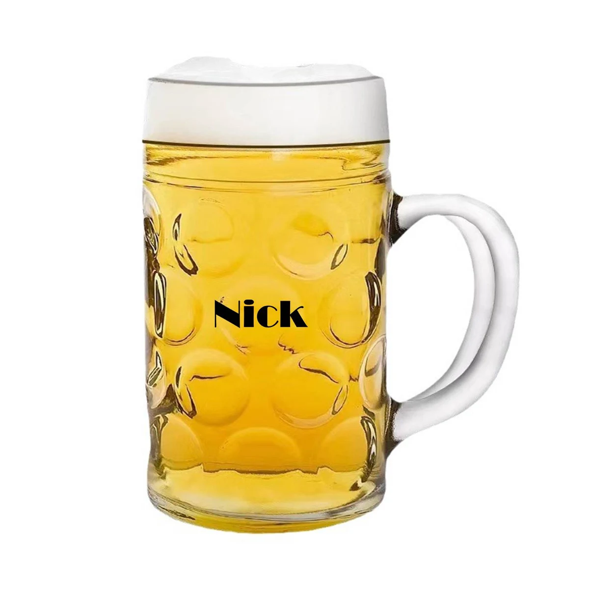 42oz Large Capacity Glass Beer Mug 1