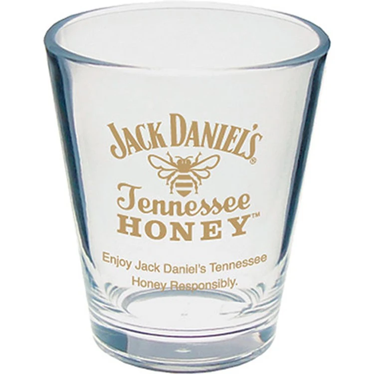 2oz Premium Plastic Tapered Shot Glass 1