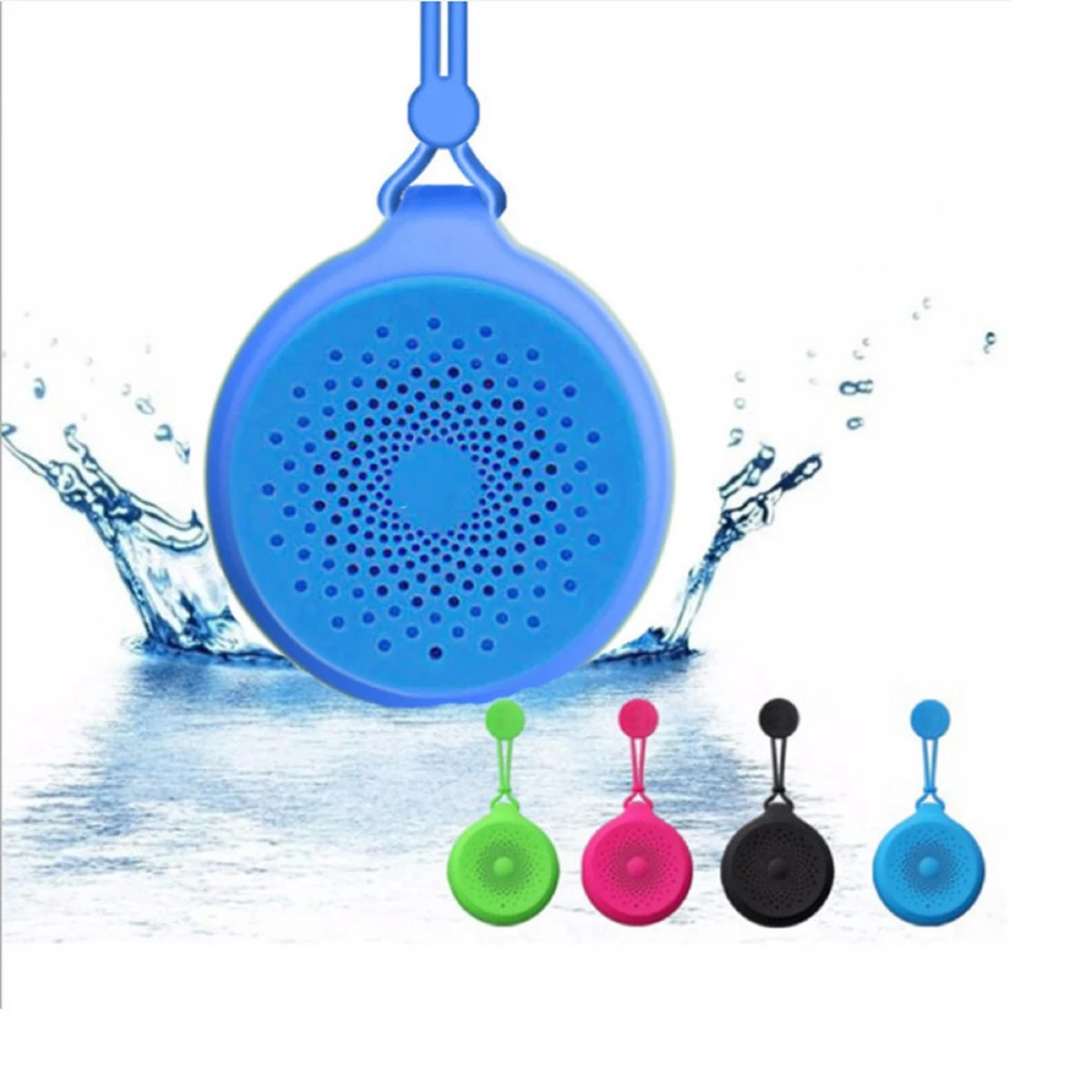 Q50 Waterproof Wireless Speaker with Lanyard & Sucker 1