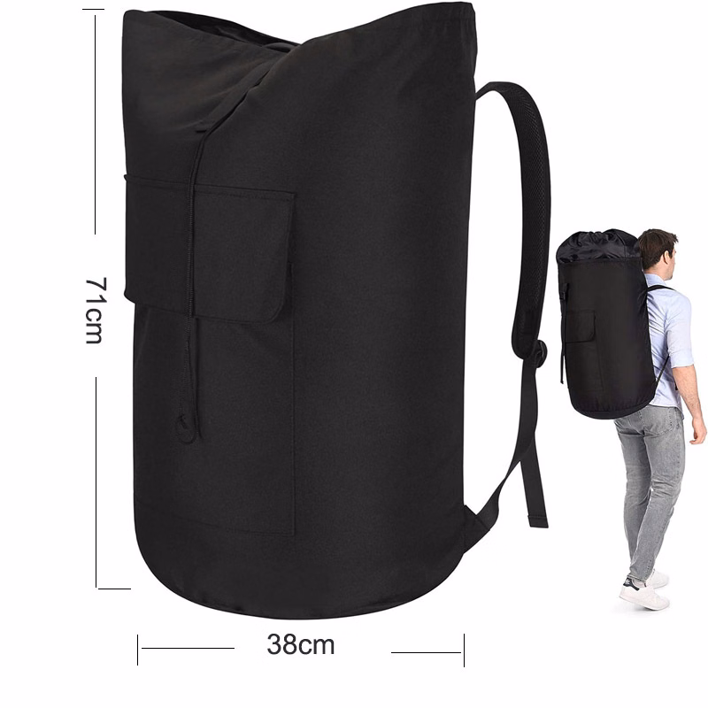 Large Laundry Bag with Straps