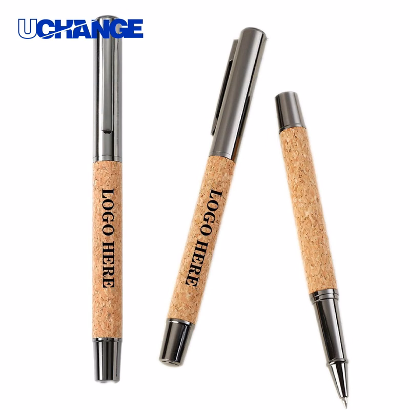 Simple Cork Metal Ballpoint Pen