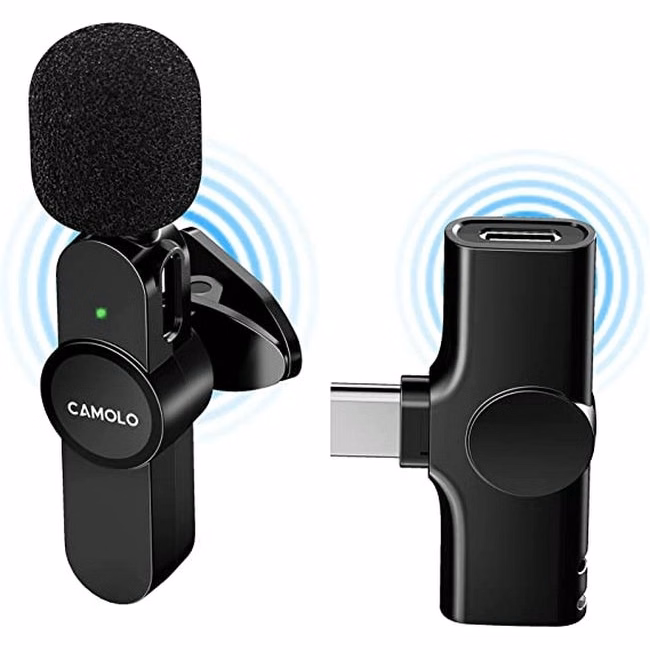 Wireless Lapel Lavalier Microphone