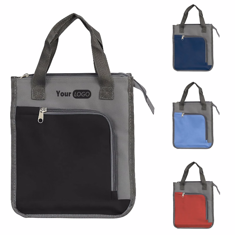 Oxford Colored Portable Lunch Bag