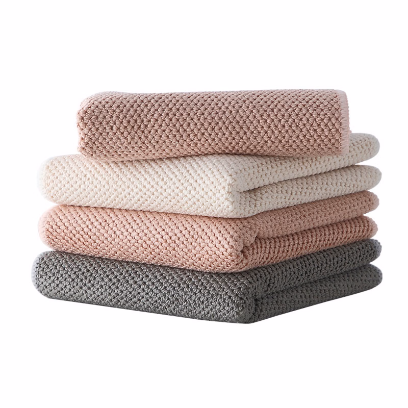 Nylon Logo Scrub Cloth