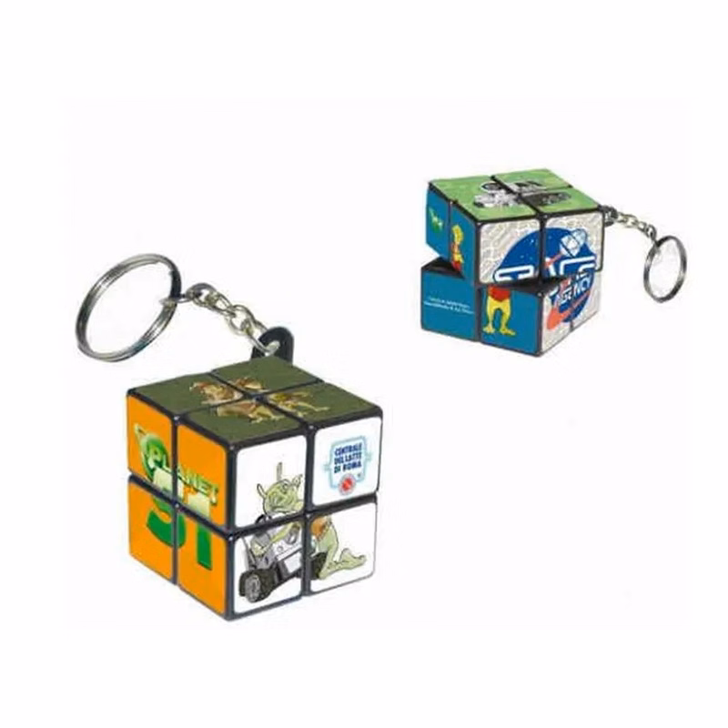 Puzzle Cube Key Chain