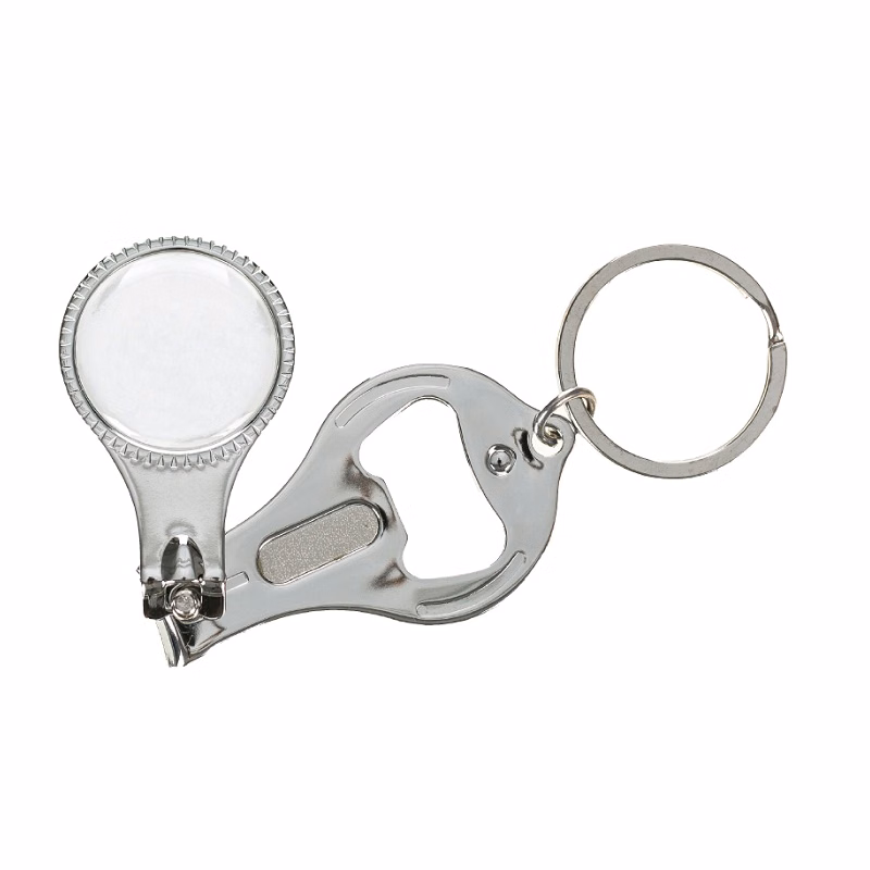 Clipper And Bottle Opener Keyring