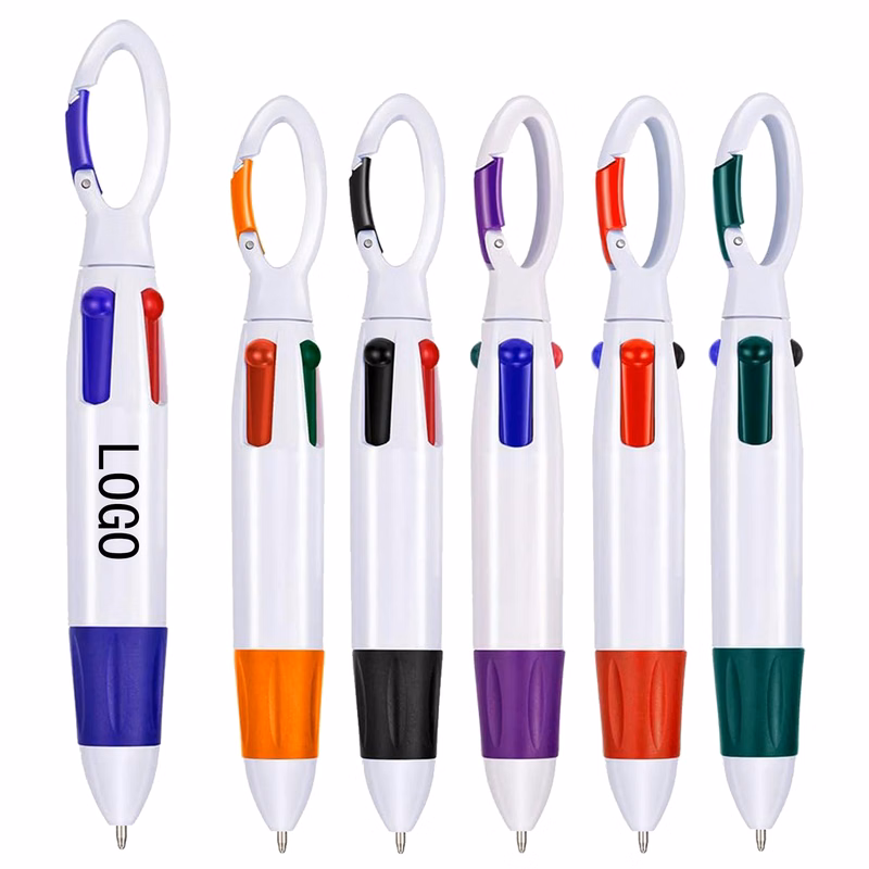 Portable Loss-Proof 4-In-1 Ballpoint Pen