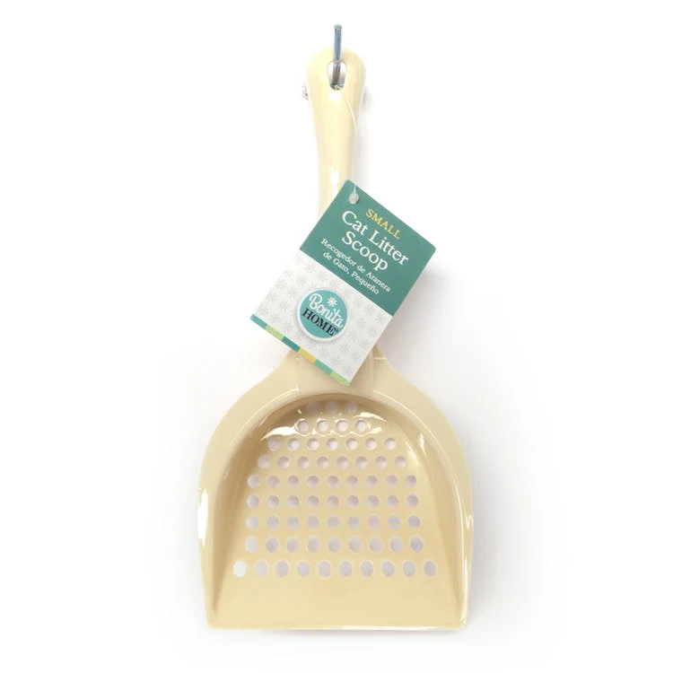 Small Cat Litter Scoops - Beige 9.75" 1
