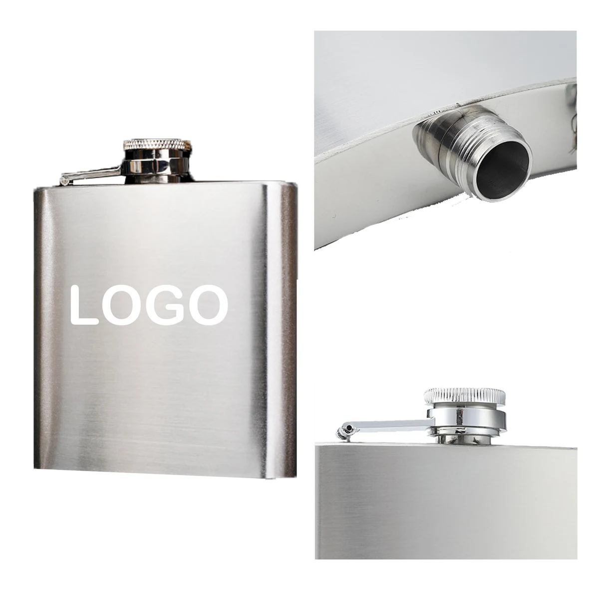 Stainless Steel Hip Flask 1