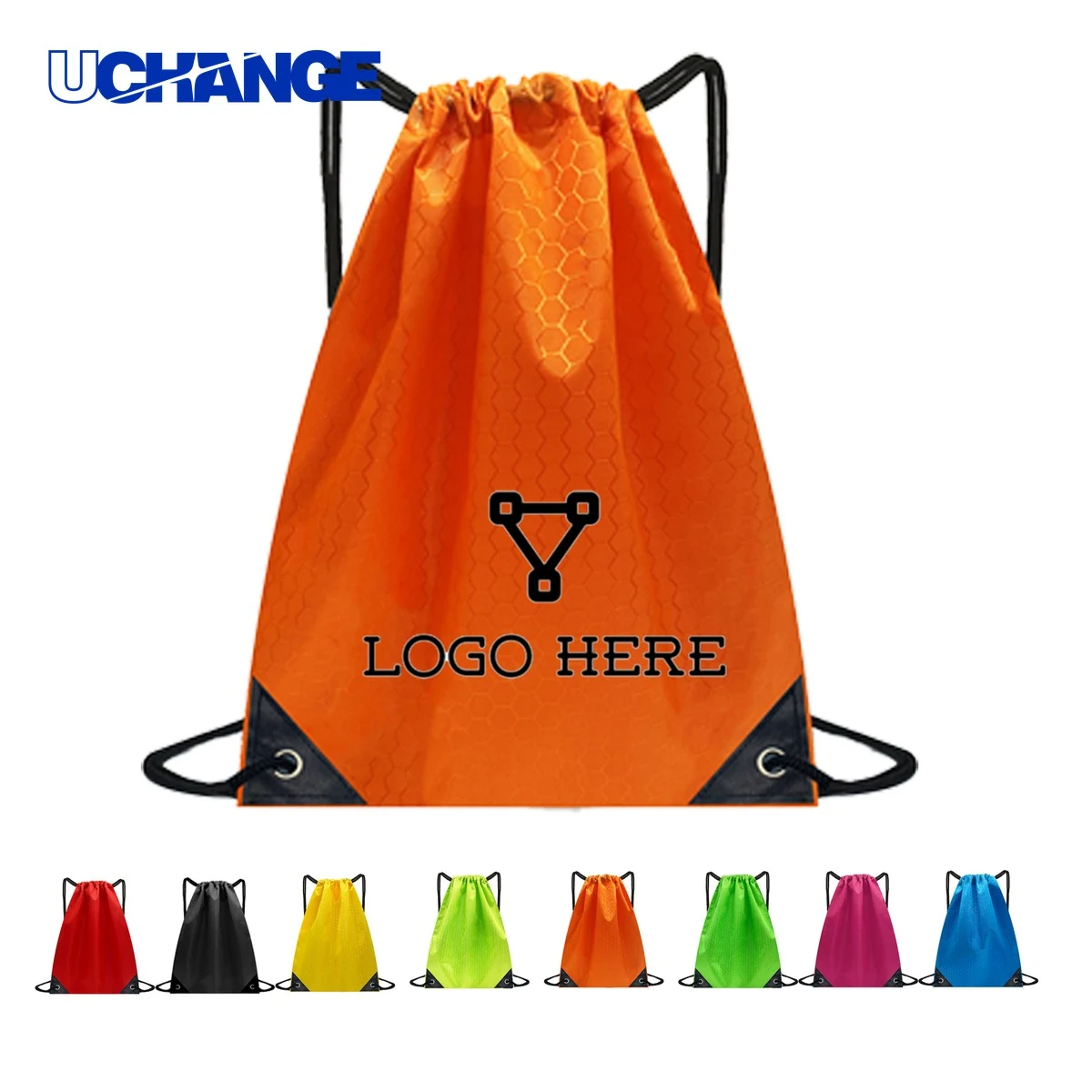 Portable Drawstring School Backpack 1