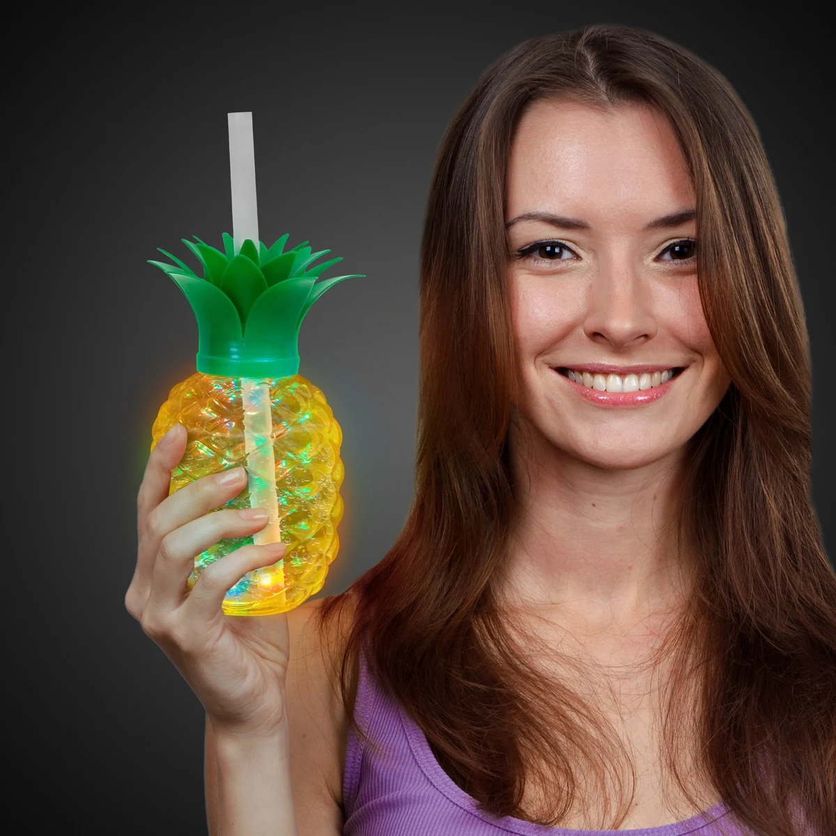 16oz Light Up Pineapple Cup(Digi-print) 1