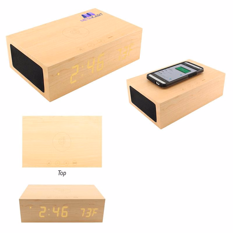 BlueSequoia 3-in-1 Alarm Clock