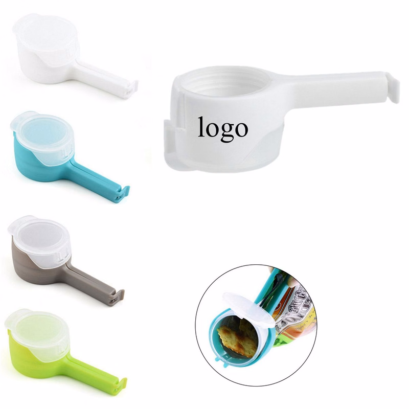 Food Storage Bag Sealer Clip With Pour Spout
