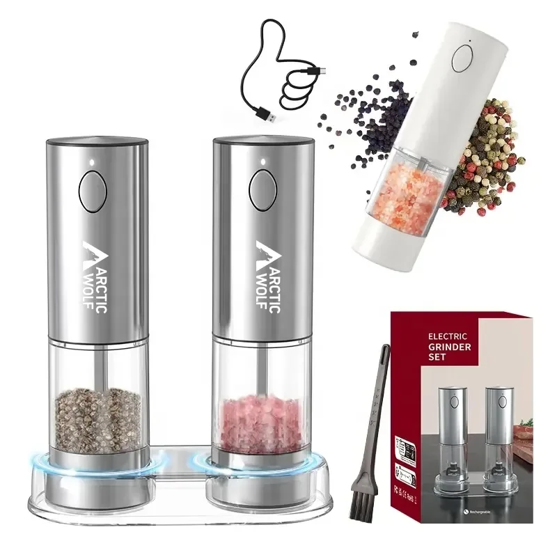 Automatic Pepper Mill with Adjustable Coarseness 1