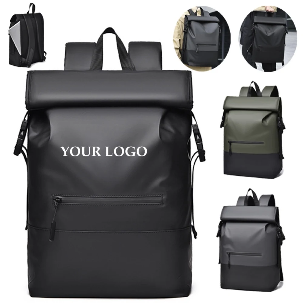 Large Capacity Rollup Rucksack Zipper Closure Sports Backpack 1