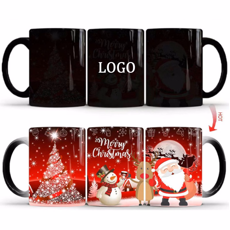 Christmas Heat Changing Coffee Mug