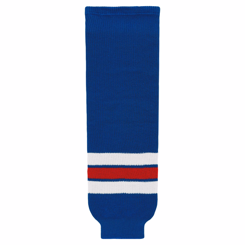 Knitted Striped Hockey Socks HS630-G154