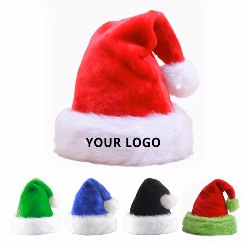 Christmas Plush Santa Hat