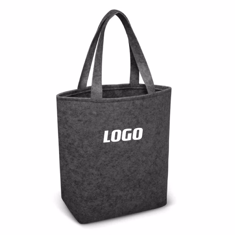 MOQ 10 pcs Sturdy Felt Shopping Bag