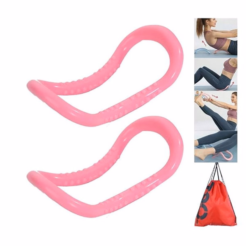 Yoga Ring Pilates Exercise Fitness Rings Magic Circle Neck