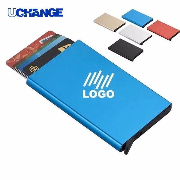 Pop Up Card Holder RFID Blocking Wallet