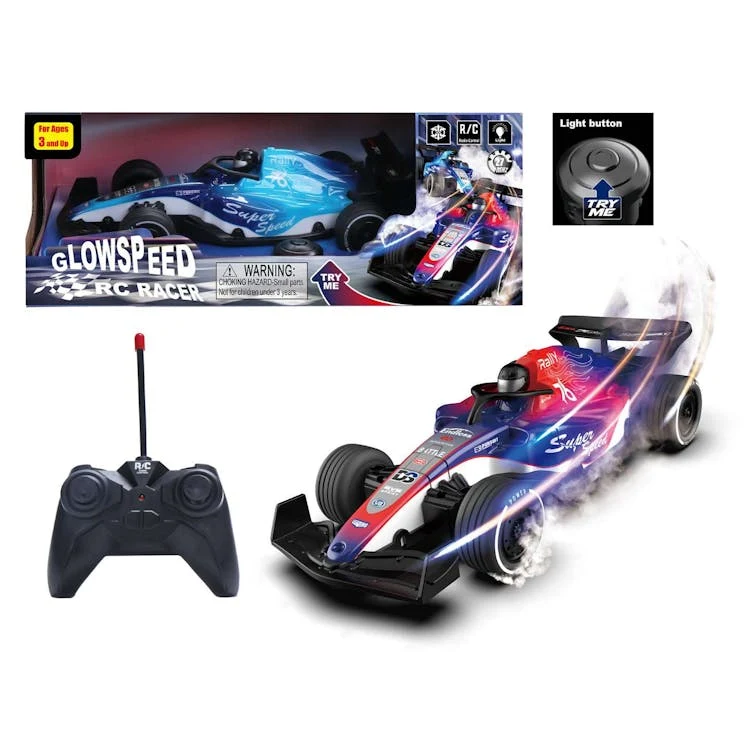 Remote Control Glowspeed Cars with LED Light - 10.25" 1
