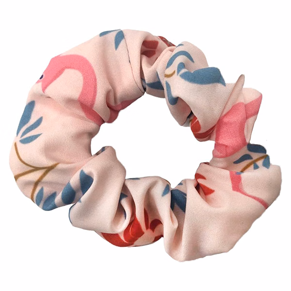 Fully sublimated custom scrunchie