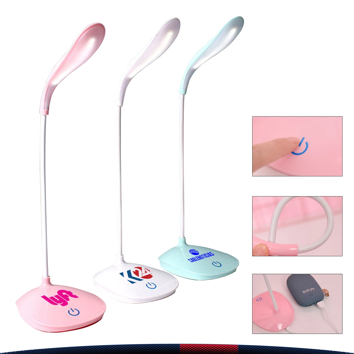 Vellin Rechargeable Gooseneck LED Desk Lamp 1