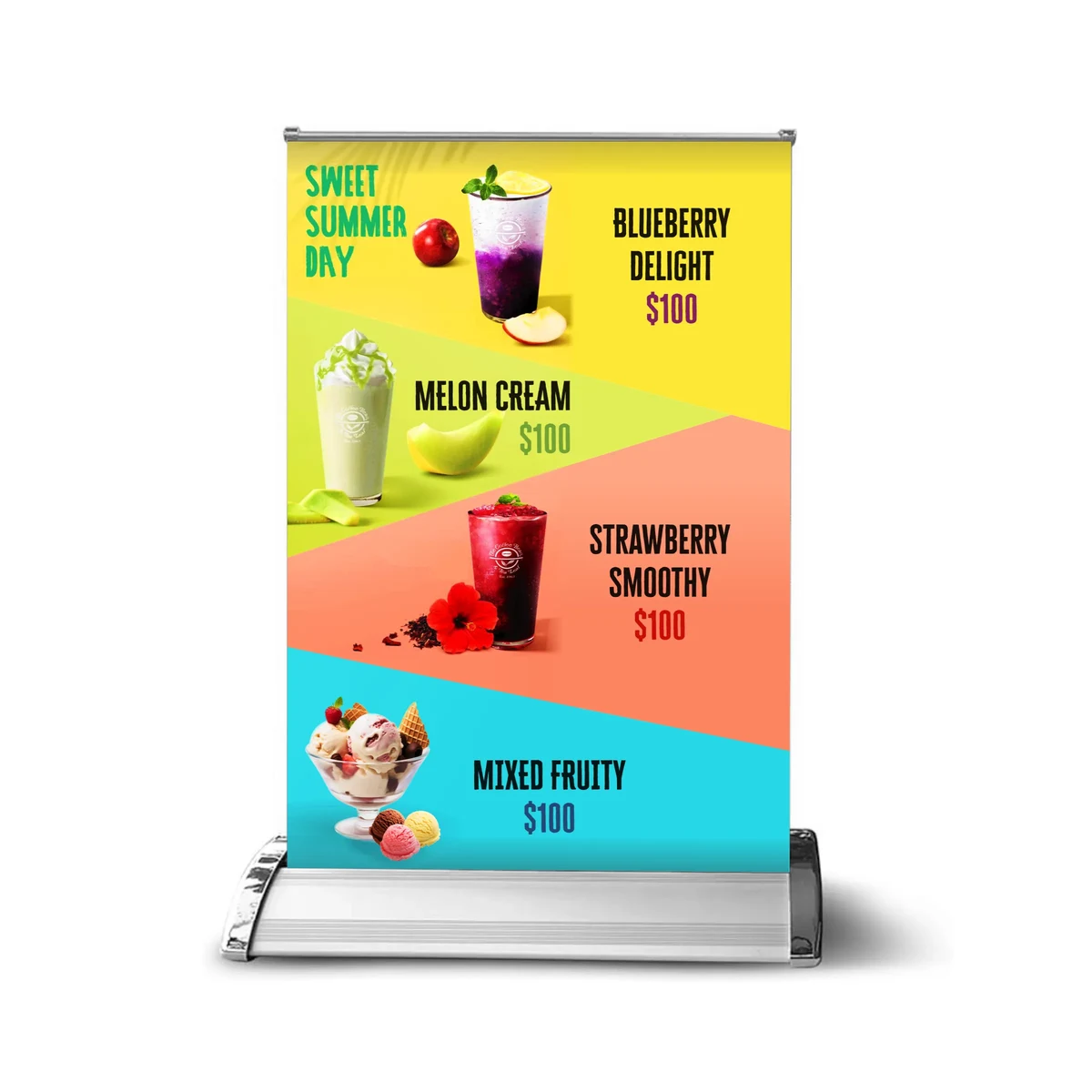 A3 Table Top Retractable Banner Product Bundle/Kit 1