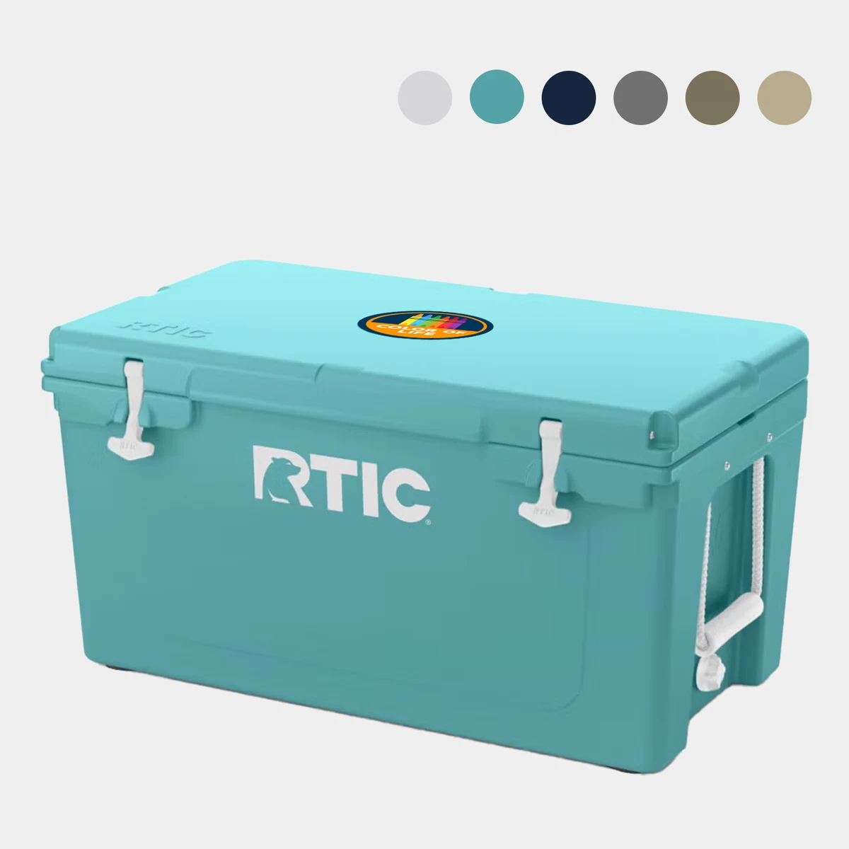 65 QT RTIC® Insulated Ultra-Tough Cooler Ice Chest (31.6" x 17") 1