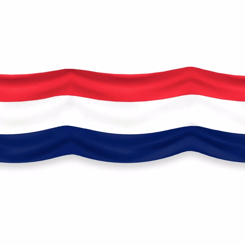Printed USA 36" Wide Bunting 3 Stripes