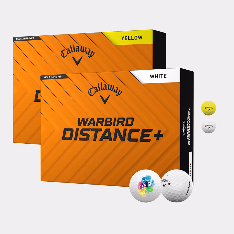 Callaway® 12 Pack Warbird Distance+ Golf Balls