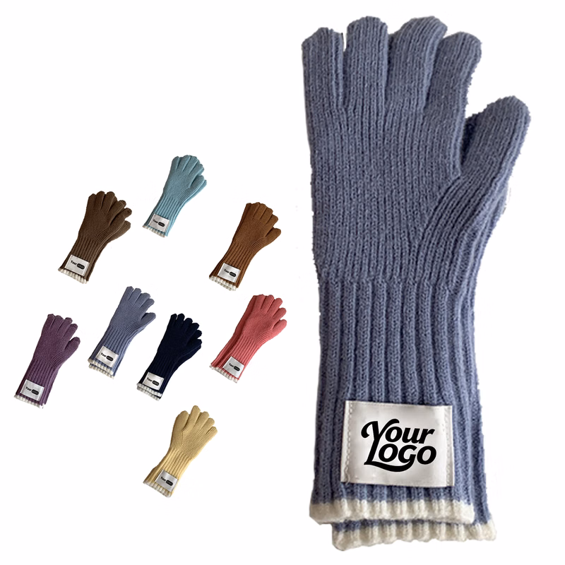 Non-Slip Winter Knit Gloves