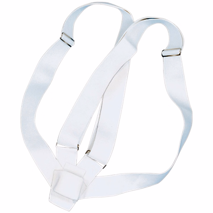 Double Harness Carrying Belts, White Webbing
