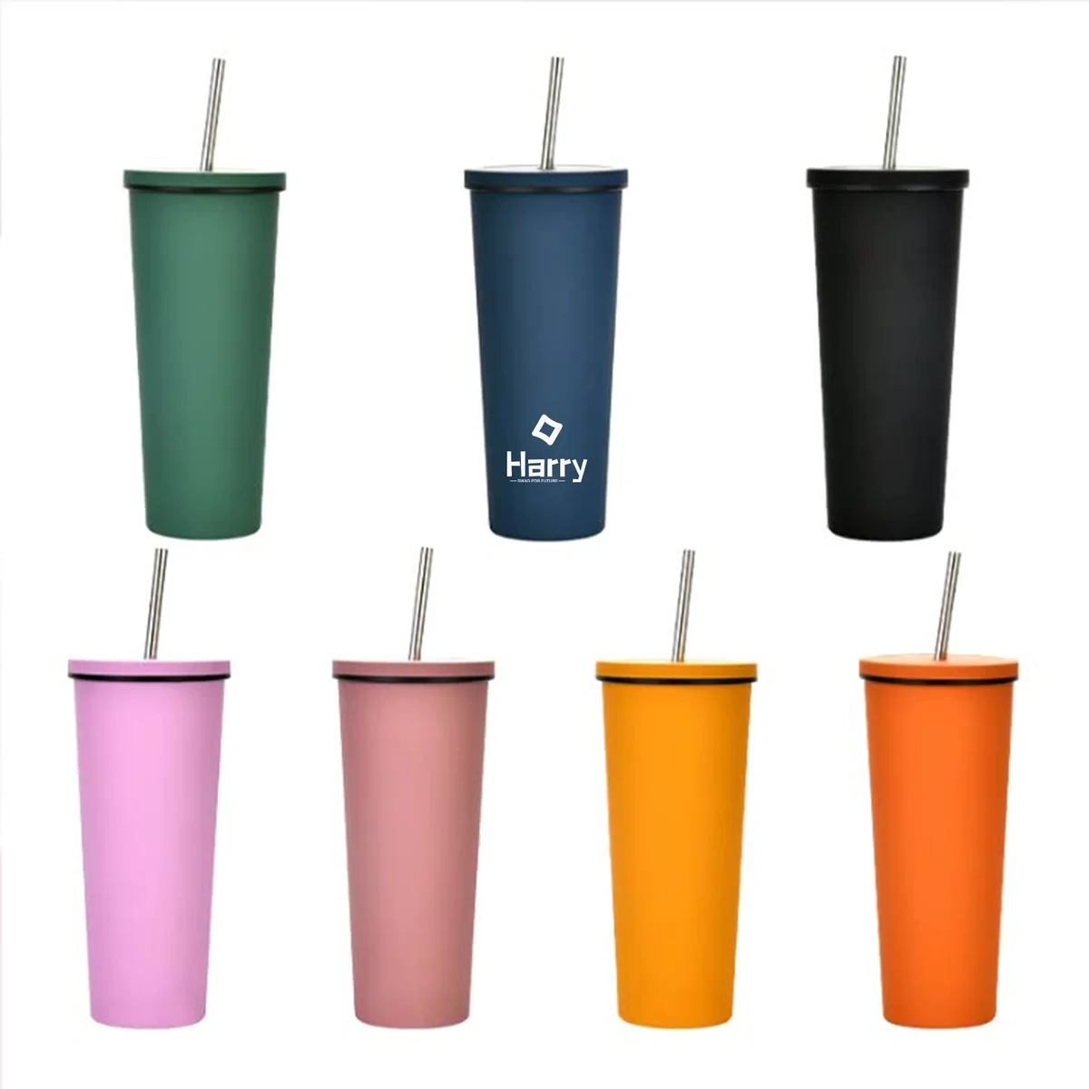 24oz Stainless Steel Double Wall Insulated Tumblers 1