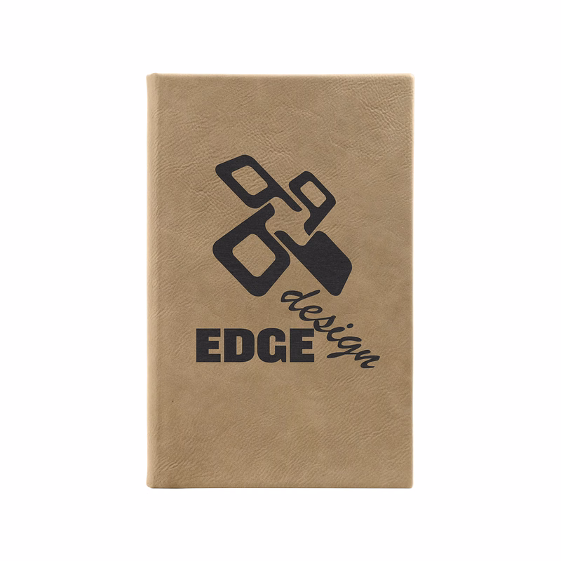 5" x 8" Light Brown Leatherette Sketch Book