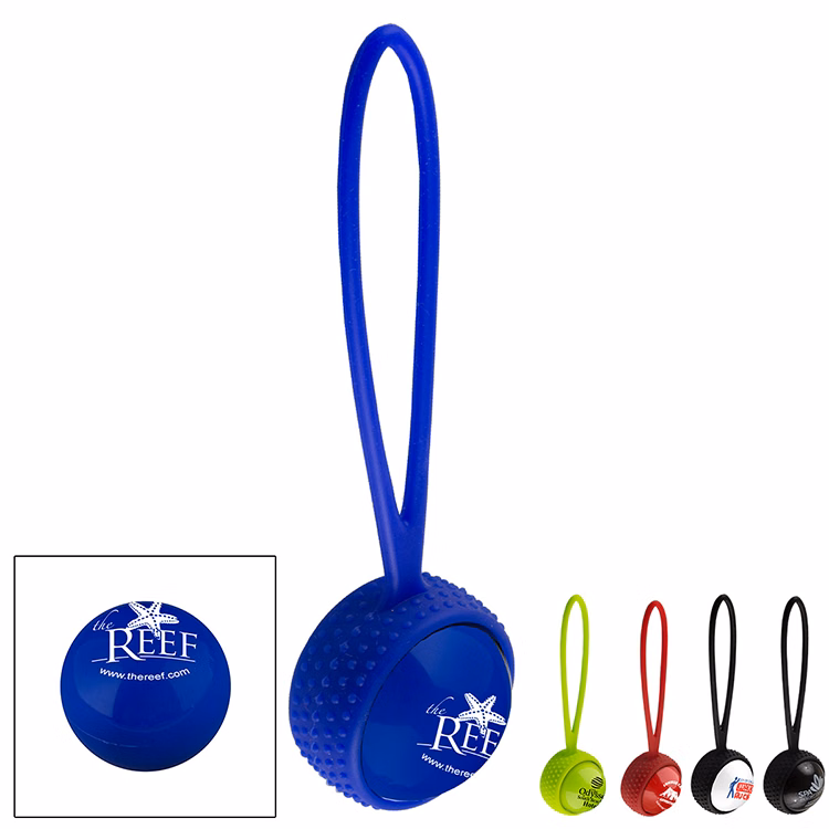 "Camilla" Vanilla Scented Lip Moisturizer Ball with Leash Strap