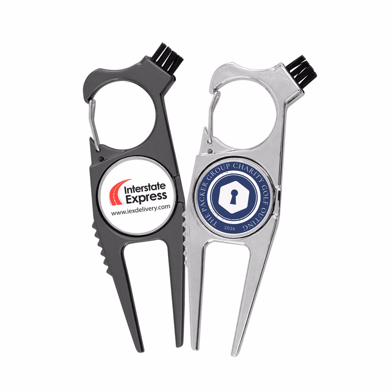 8-in-1 Golf Divot Repair Tool