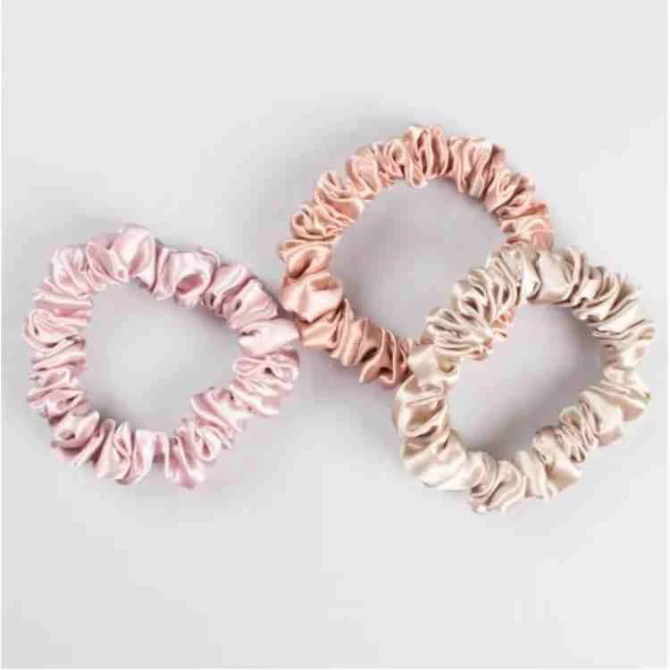 Satin Hair Ties 5 Pack 1
