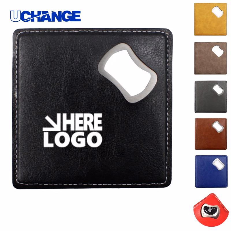 Dual-Purpose Coaster Bottle Opener Tool