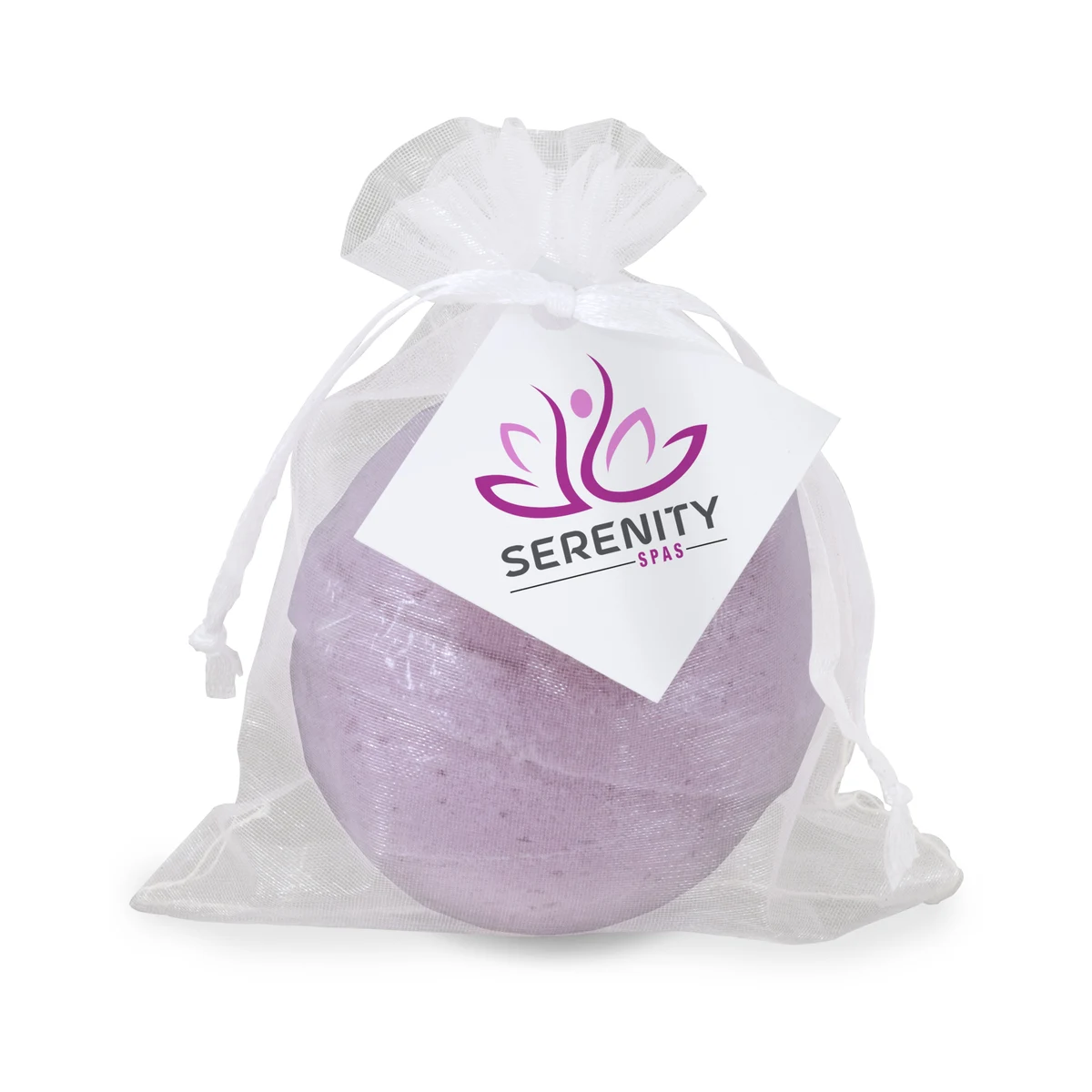 Premium Bath Bomb in Sheer Bag - Soothing Lavender 1