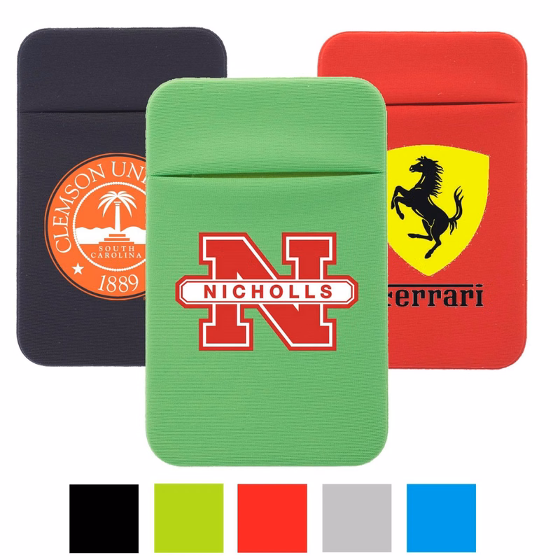 USA Knit Fabric Lycra Phone Wallet w/ Single Pocket