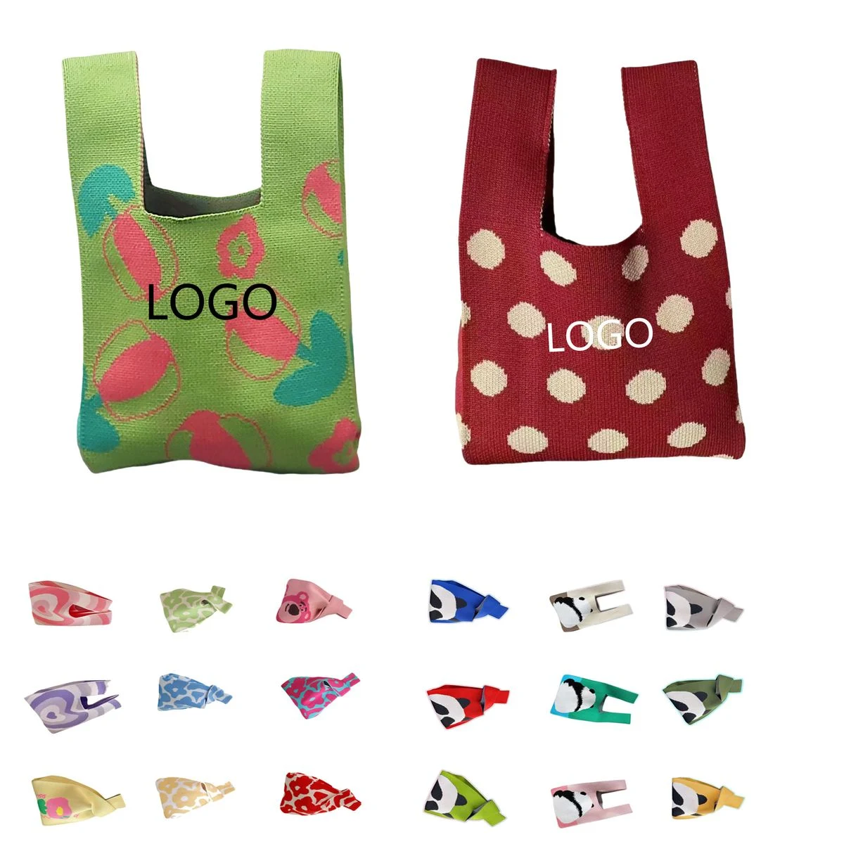 Full Color Festival Tote Bags, custom tote bag with logo imprint 1