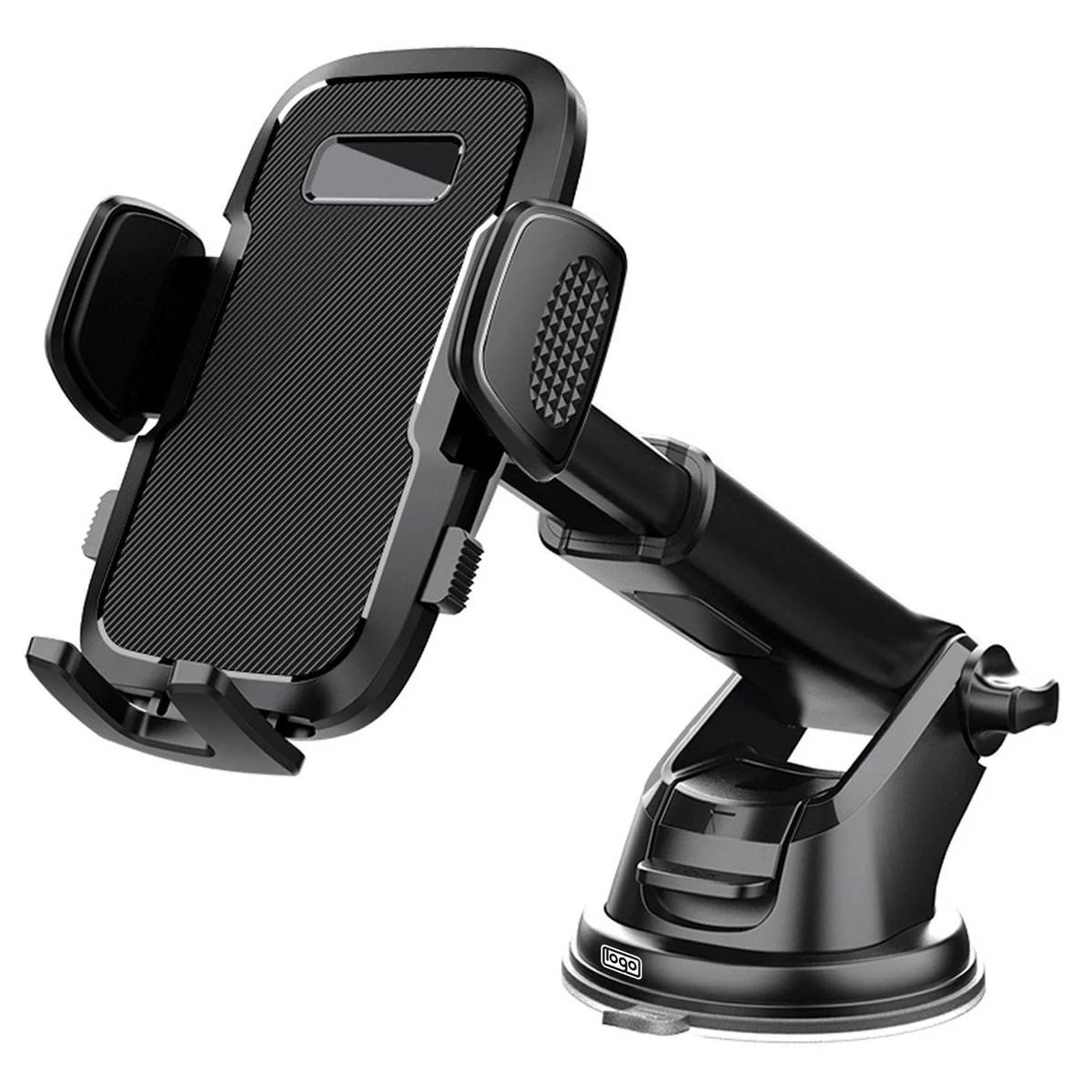 Adjustable Car Phone Holder With Suction Mount 1