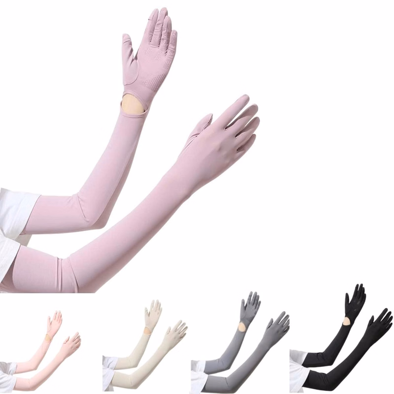 Sun Protection Sunscreen Arm Ice Silk Cooling Sleeves