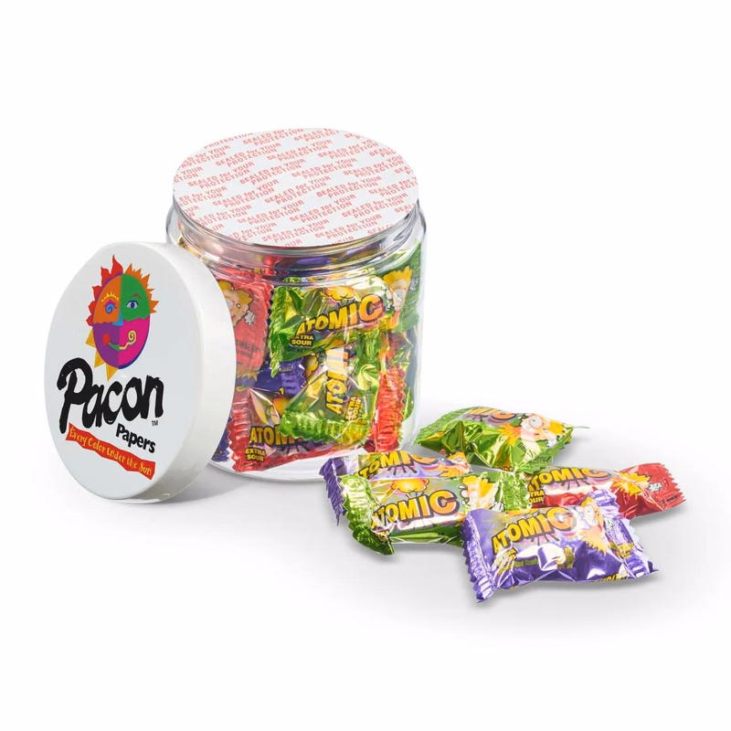 8 oz Jar of  Individually Wrapped Atomic Candy
