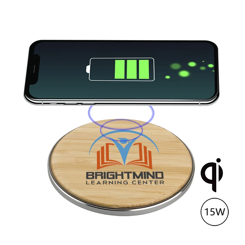 Bamboo 15W Qi Wireless Charger 1